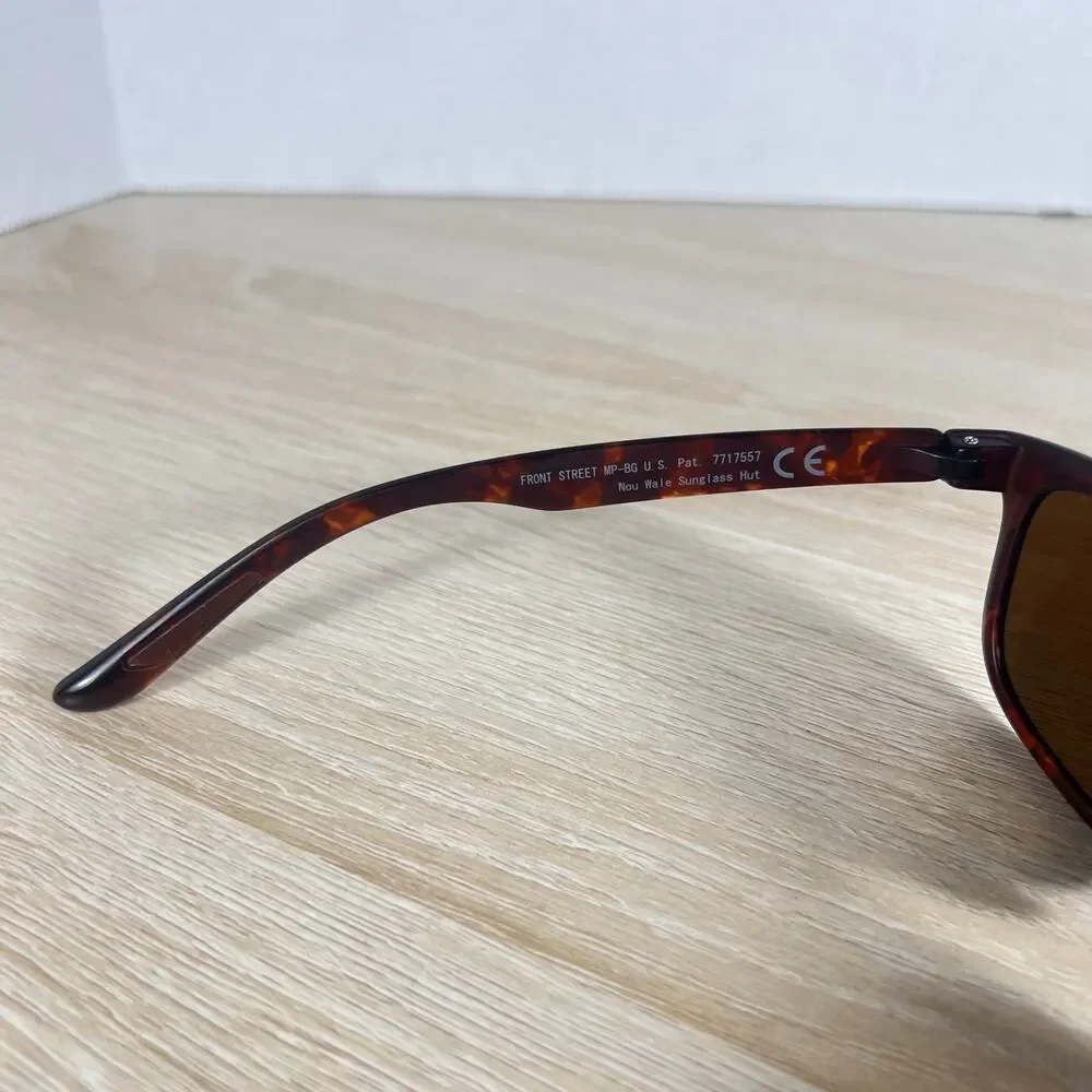 Maui Jim Front Street MJ431-10M Sunglasses Tortoise Shell 53-20-134 Excellent